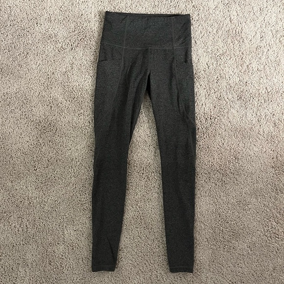 Athleta Gray Salutation Stash Pocket Legging - Picture 3 of 10
